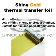 Metalik Gold Thermal Transfer Foil